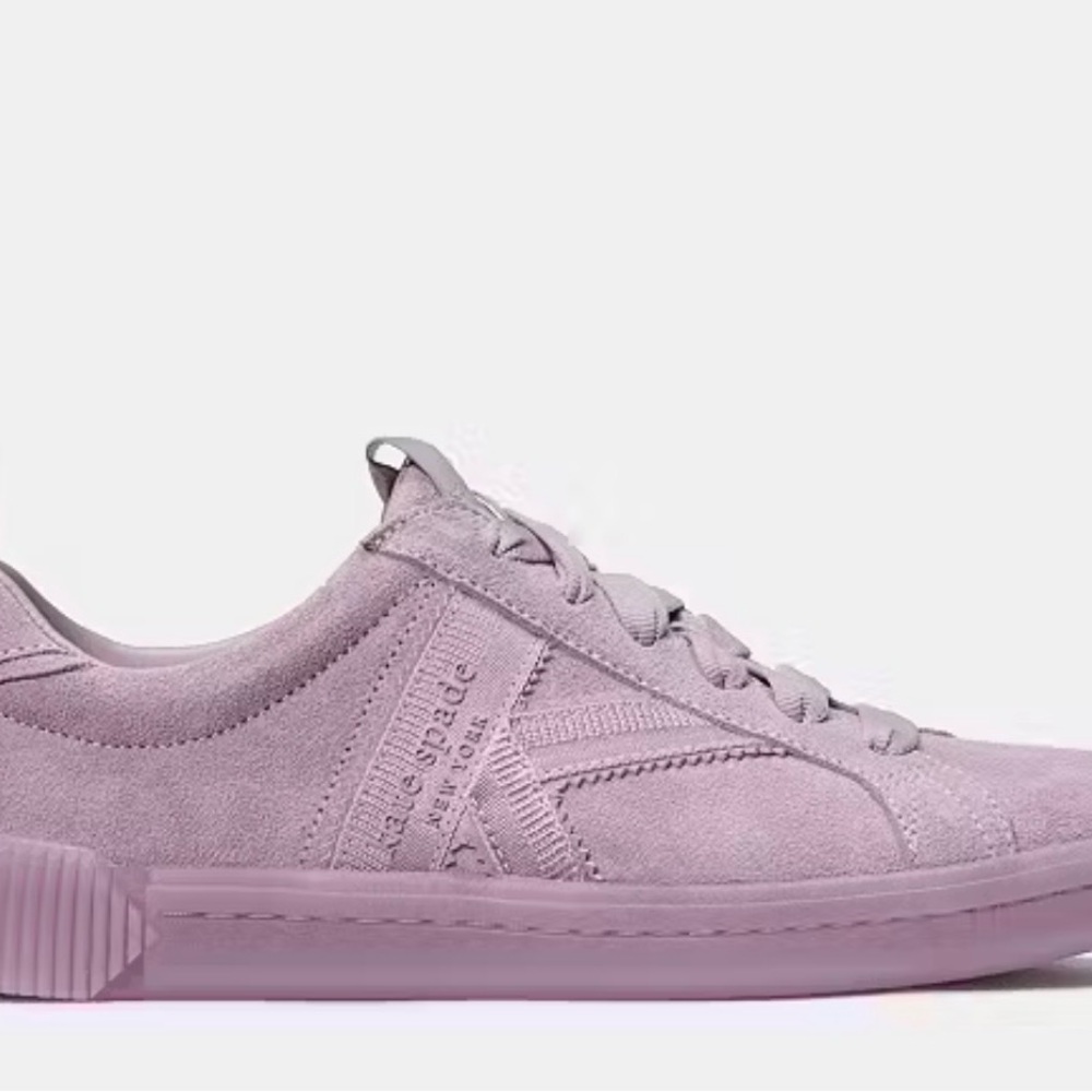kate spade K AS IN KATE COURT SNEAKER Market Purple Size 7